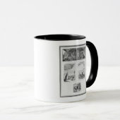 Het huis van de gieterij mok (Voorkant rechts)