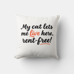Het huis van de kat kussen