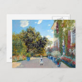 Het huis van de kunstenaar door Claude Monet Briefkaart (Voorkant / Achterkant)