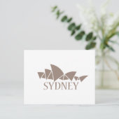 Het Huis van de Opera van Sydney Briefkaart (Staand voorkant)