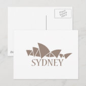 Het Huis van de Opera van Sydney Briefkaart (Voorkant / Achterkant)