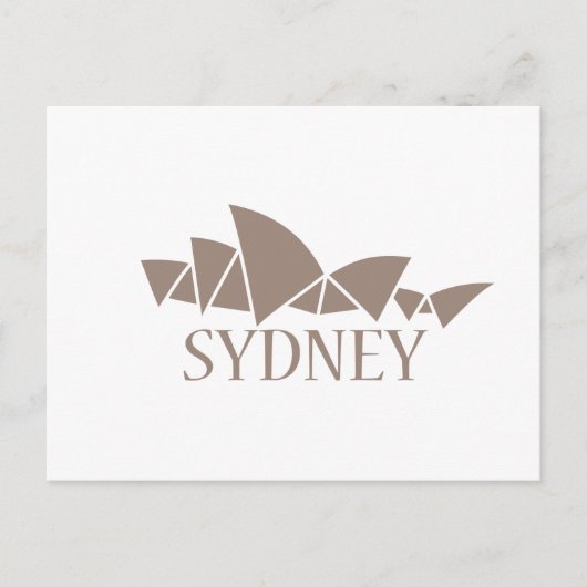 Het Huis van de Opera van Sydney Briefkaart (Voorkant)