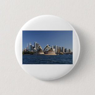 Het Huis van de Opera van Sydney Ronde Button 5,7 Cm