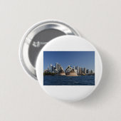 Het Huis van de Opera van Sydney Ronde Button 5,7 Cm (Voorkant /achterkant)