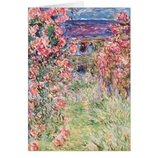 Het Huis van de Rozen, Claude Monet (Voorkant)