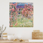Het Huis van de Rozen, Claude Monet Poster (Keuken)