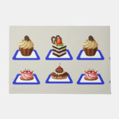 Het huis van de taarten deurmat (Voorkant)