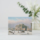 Het Huis van de Tutorieraad in Moskou Briefkaart (Staand voorkant)