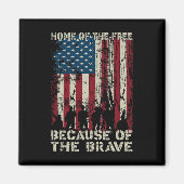 Het huis van de vrije vanwege de bravenood magneet (Voorkant)