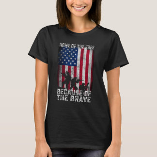 Het huis van de vrije vanwege de bravenood t-shirt