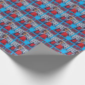 Het huis van Donald Trump Daddy Cadeaupapier (Hoek)