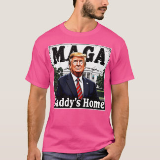 Het huis van Donald Trump Maga Daddy T-shirt