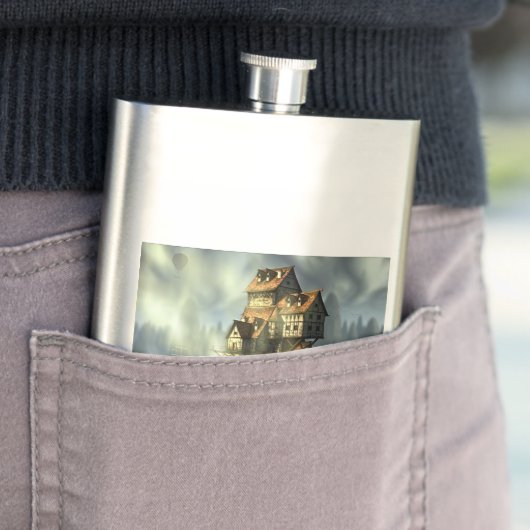 Het huis van Fantasy op het water Flacon (Voorbeeld)