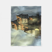 Het huis van Fantasy op het water Fleece Deken (Voorkant)