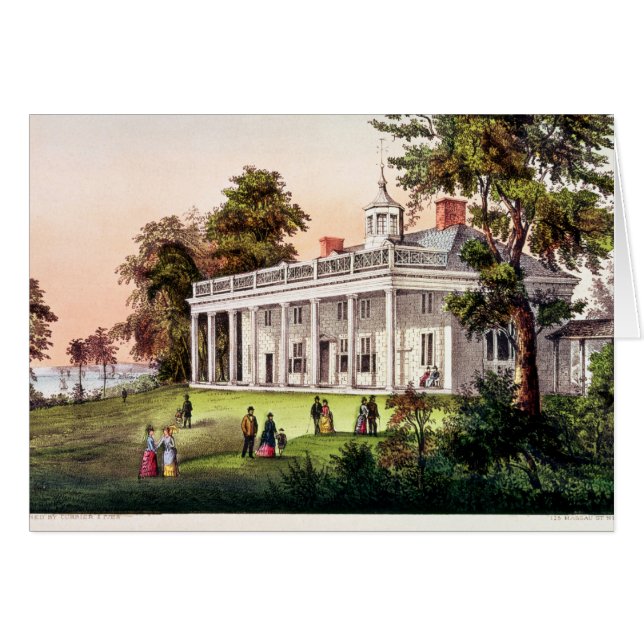 Het huis van George Washington (Voorkant Horizontaal)