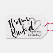 Het Huis van het manuscript Gezogen met de Labels  Cadeaulabel (Voorkant (Horizontaal))