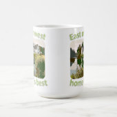 Het huis van het oosten of van het Westen is best Koffiemok (Center)