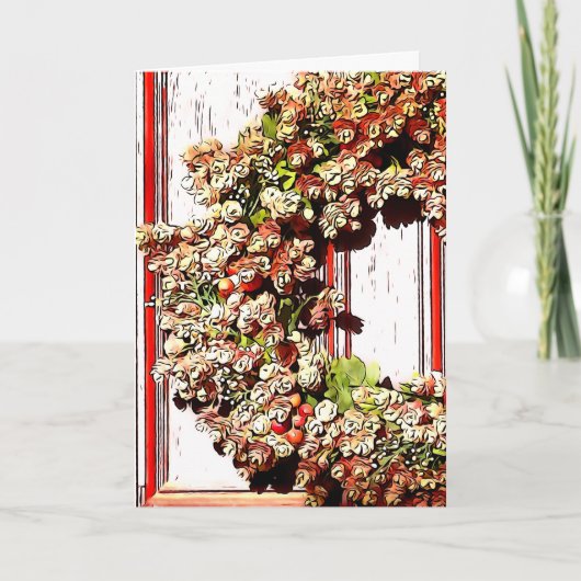 Het Huis van het warme Onthaal Kaart (Voorkant)