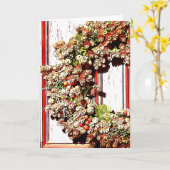 Het Huis van het warme Onthaal Kaart (Gele Bloem)