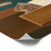 Het Huis van Kaarten - Jean-Siméon Chardin Fine Ar Poster (Hoek)