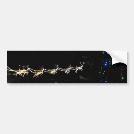 Het Huis van Kerstmis Bumpersticker (Voorkant)