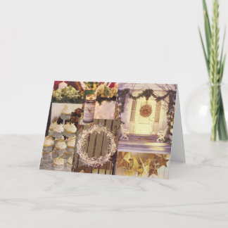 Het Huis van Kerstmis Feestdagen Kaart