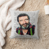 Het huis van meneer Edwards in de prairie Kussen (Deken)