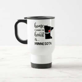 Het huis van Minnesota is waar het hart is Reisbeker