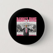 Het huis van papa 2024 ronde button 5,7 cm (Voorkant)