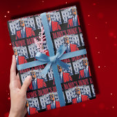 Het huis van papa Trump Cadeaupapier