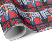 Het huis van papa Trump Cadeaupapier (Rol Hoek)