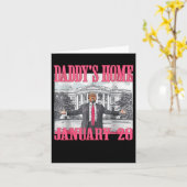 Het huis van papa Trump Kaart (Gele Bloem)