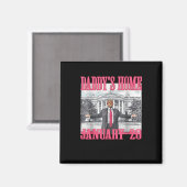 Het huis van papa Trump Magneet (Voorkant / Achterkant)