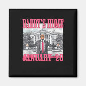 Het huis van papa Trump Magneet (Voorkant)