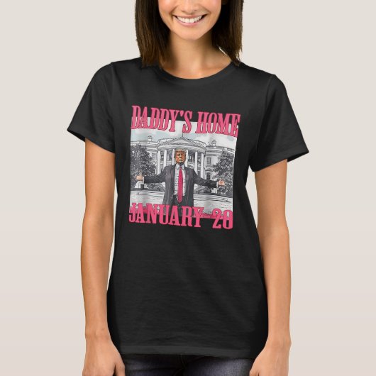 Het huis van papa Trump T-shirt (Voorkant)