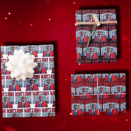 Het huis van papa Trump | Witte Huis Donald Trump Inpakpapier Vel