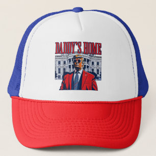 Het huis van papa Trump   Witte Huis Trump Gift Trucker Pet
