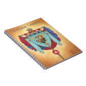 Het huis van Pendragon Banner Notitieboek (Rechterzijde)
