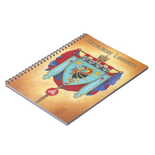 Het huis van Pendragon Banner Notitieboek (Linkerzijde)