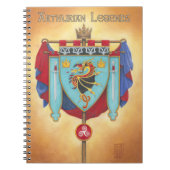 Het huis van Pendragon Banner Notitieboek (Voorkant)