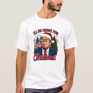 Het huis van president Donald Trump Christmas Dadd T-shirt