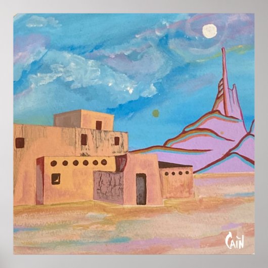 HET HUIS VAN R.C. GORMAN POSTER (Voorkant)