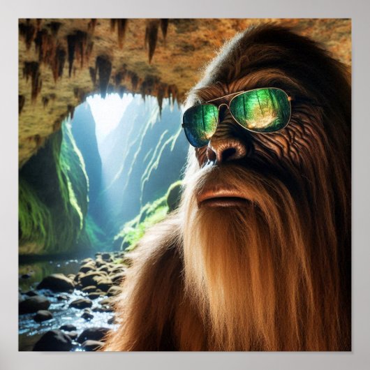 Het huis van Sasquatch Poster (Voorkant)