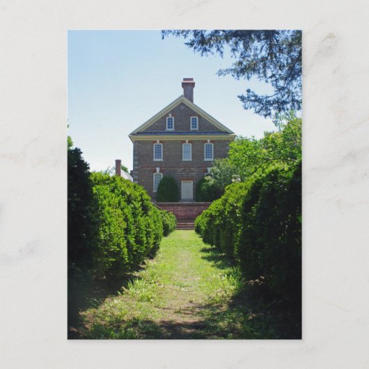 Het Huis van Thomas Nelson Briefkaart (Voorkant)