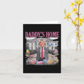 Het huis van Trump Daddy's Laten we Pasen weer gew Kaart (Gele Bloem)