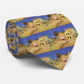 Het huis van Vincent in Arles door Vincent van Gog Stropdas (Opgerold)