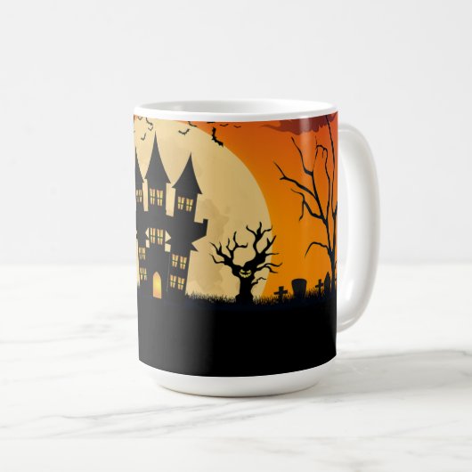 Het huis van Whispered Brews Koffiemok (Voorkant rechts)