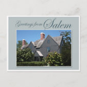 Het Huis van Zeven Gables Briefkaart (Voorkant)
