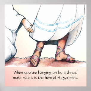 Het huis van zijn kleding poster