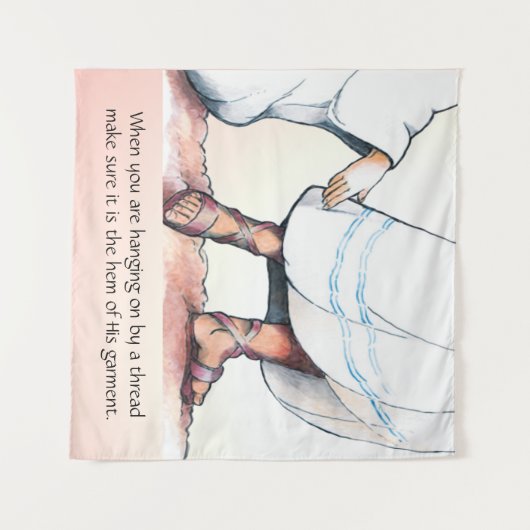 Het huis van zijn kleding wandkleed (Voorkant (horizontaal))